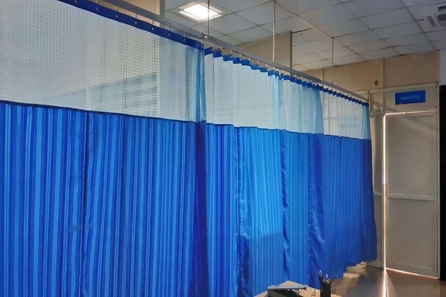 Hospital speciality curtain fabric